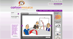 Desktop Screenshot of cartoonresource.com